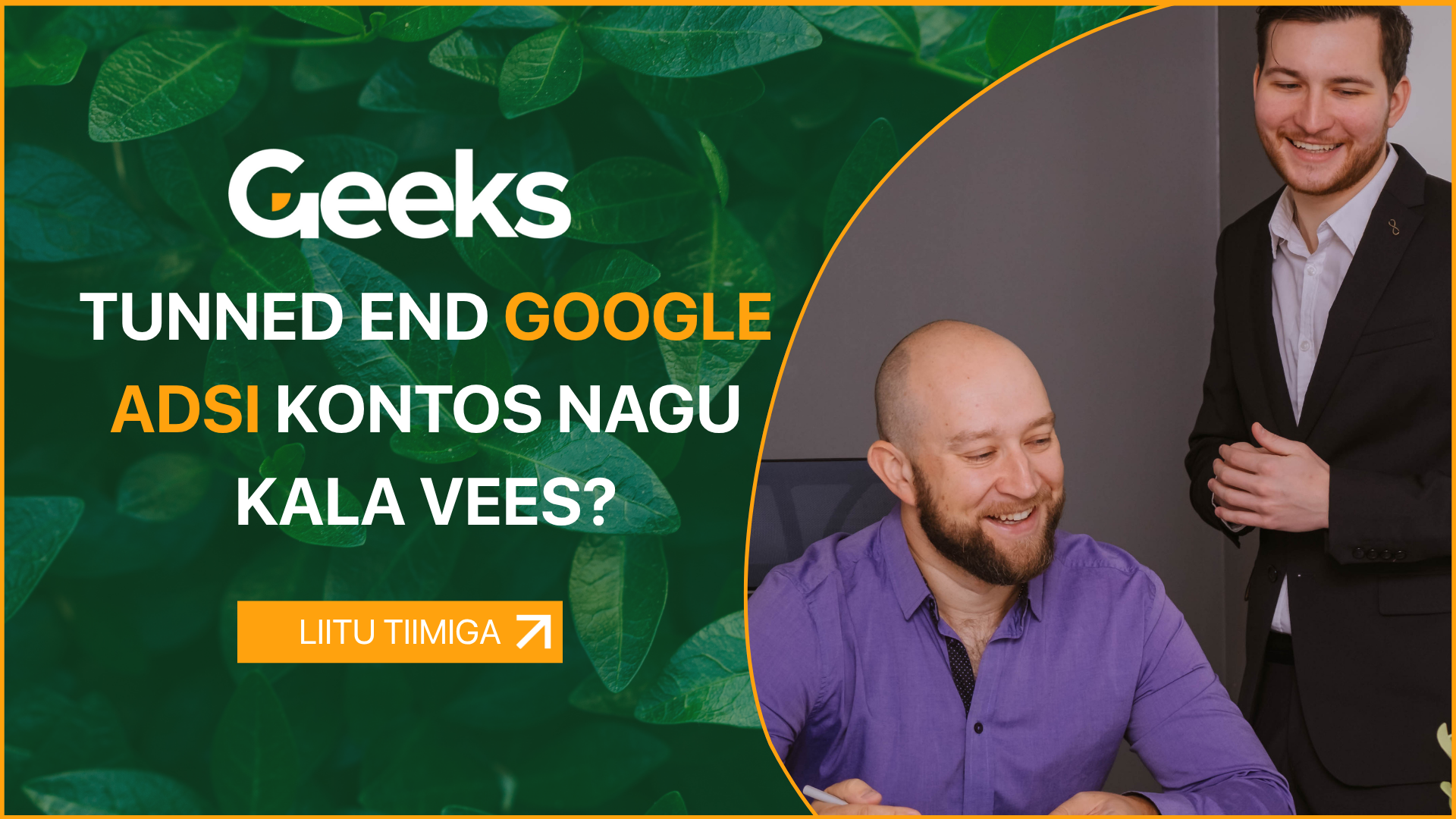 Otsime tiimi Google Ads spetsialisti